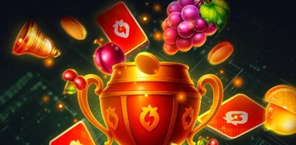 JeetCity Slot mit Früchten und goldenen Münzen